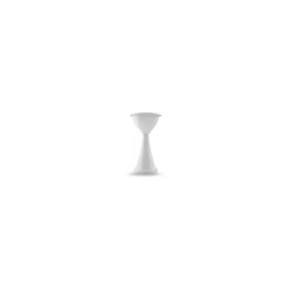 Vaso Colonna VECA Bianco 39x70 cm – Plastico Elegante