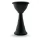 VECA Vaso Fioriera a Colonna Posacenere Antracite 39x70 cm
