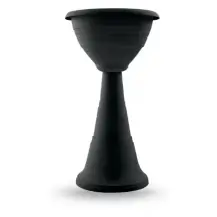 VECA Vaso Fioriera a Colonna Posacenere Antracite 39x70 cm