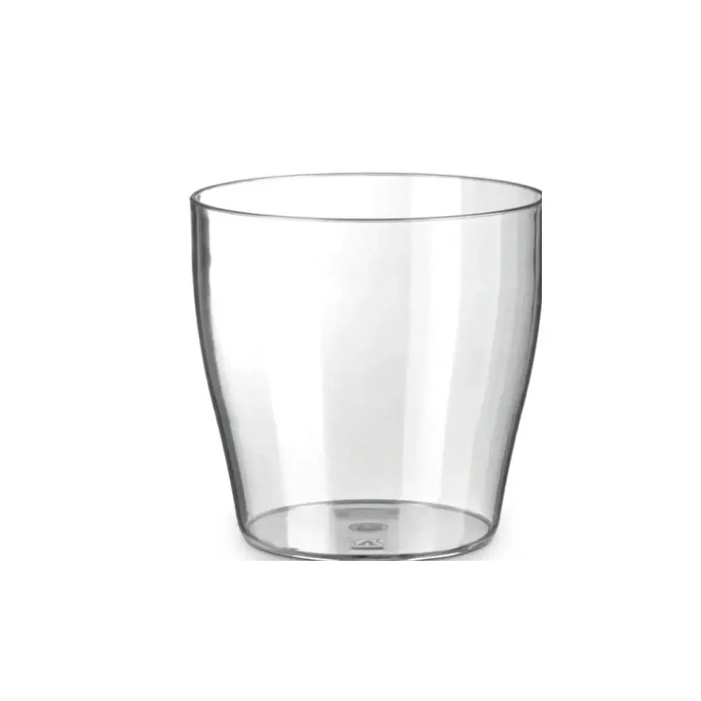 VECA Vaso Living Trasparente in Plastica 13 cm