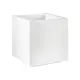 Matheria Vaso Cubo Bianco 35L Polipropilene