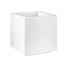 Matheria Vaso Cubo Bianco 35L Polipropilene