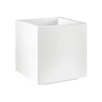 Matheria Vaso Cubo Bianco 35L Polipropilene
