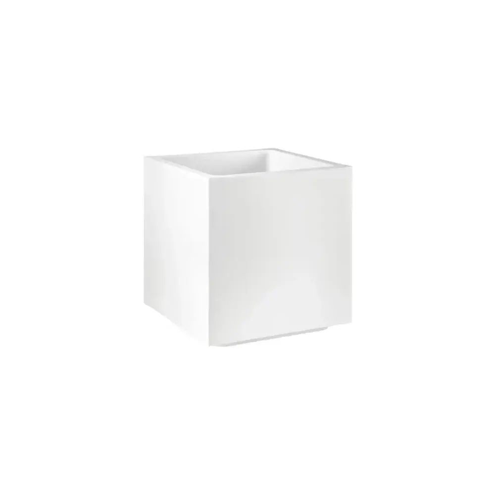 Matheria Vaso Cubo Bianco 35L Polipropilene