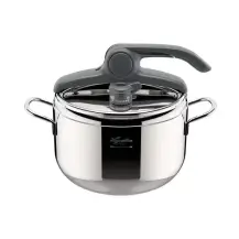 Lagostina Inoxfire Lagoeasy'Up Pentola a Pressione 5L