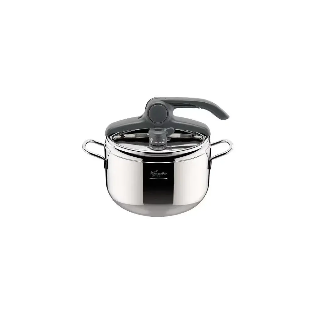 Lagostina Inoxfire Lagoeasy'Up Pentola a Pressione 5L