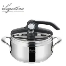 Lagostina Tempra Acciaio Fonda Alta 2 m + Cop 24 cm