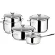 Lagostina Smart Set 9 pezzi Acciaio Inox 18/10