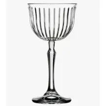 Set 4 Calici Vino Joy 170 ml Vetro Scanalato Paşabahçe