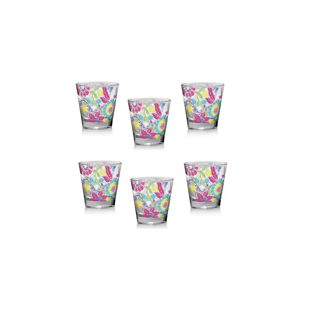 Confezione 3 Bicchieri M9730 Nadia 250Cc Paraiso - Set 3 Pezzi Cervè