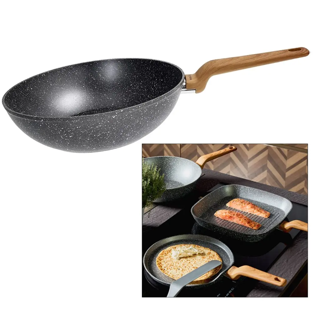 Wok Tognana Wild Stone 28 cm Forgiato