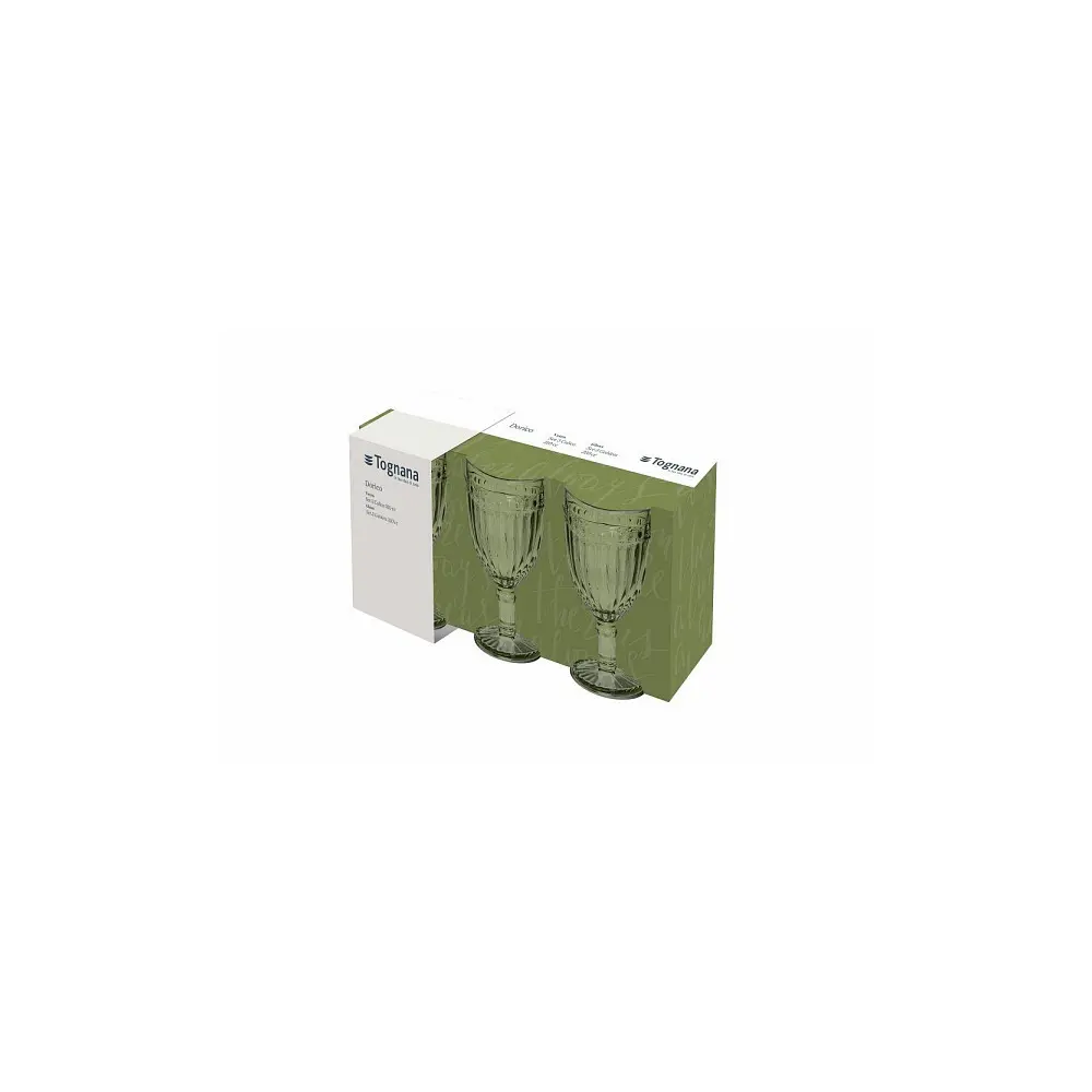 Set 3 Calici Tognana Dorico 310 ml Verde