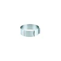 Anello Tagliatorte Regolabile Ø 16-30 cm in Acciaio Inox Kaufgut
