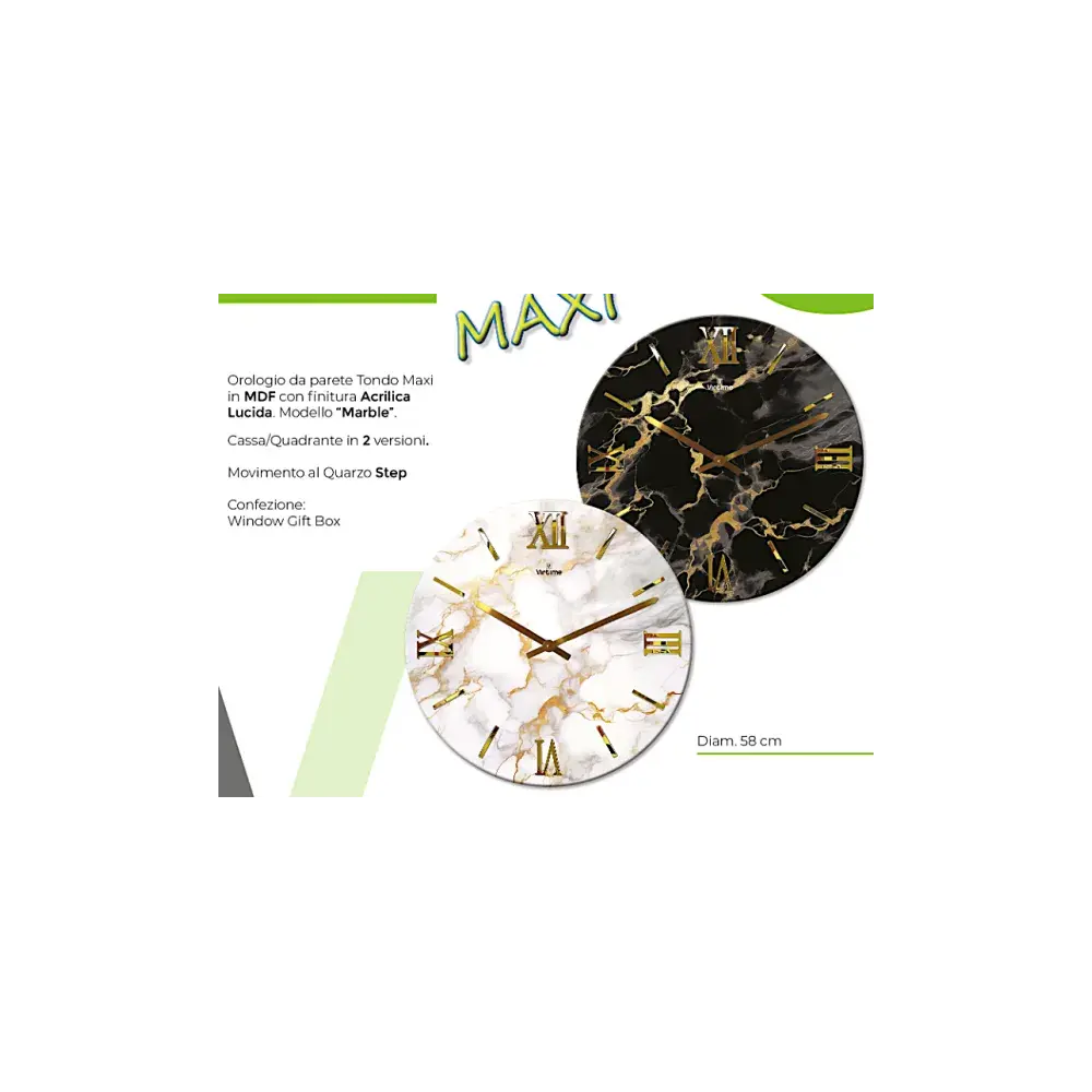 Orologio da Parete 1162/01 58cm Virtime