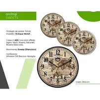 Orologio da Parete 1888/20 World 30cm Virtime