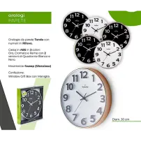 Orologio da Parete 1890/00 30cm Virtime