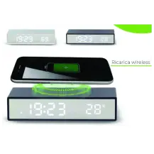Sveglia LED 7310/00 Ricarica Wireless Virtime