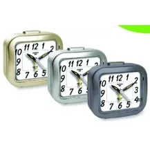 Sveglia Quarzo 7507/20 Quadrata con Luce Virtime