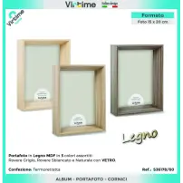 Portafoto S36178/60 MDF/Legno 15x20 Virtime