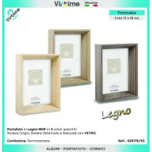 Portafoto S36178/50 MDF/Legno 13x18 Virtime