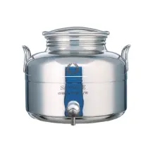 Bidone Europa Inox 5LT con Rubinetto Sansone