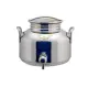 Bidone Europa Inox 2LT con Rubinetto Sansone