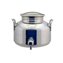Bidone Europa Inox 2LT con Rubinetto Sansone