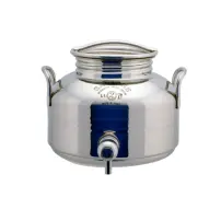 Bidone Europa Inox 2LT con Rubinetto Sansone