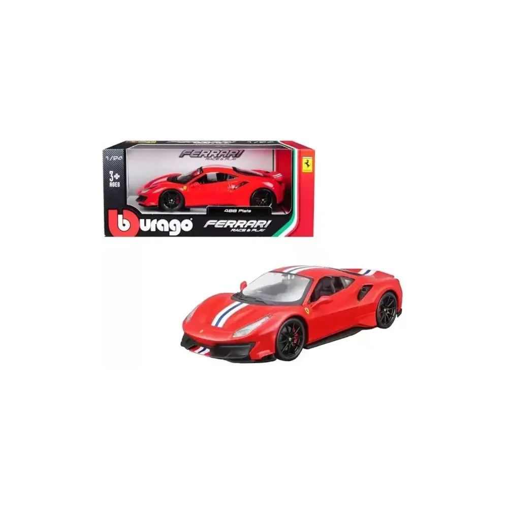 Ferrari 488 Pista 1:24 Bburago - Porte Apribili