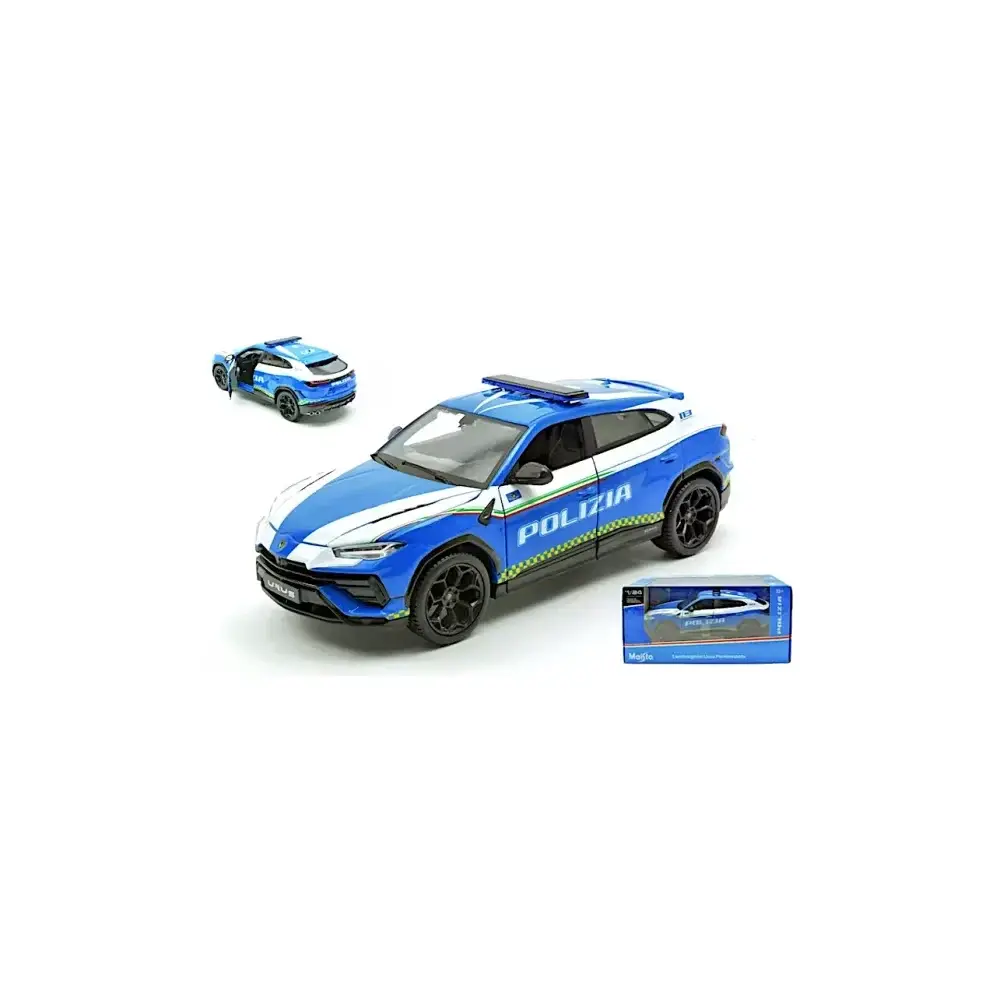 Lamborghini Urus Polizia 1:24 Bburago - Modellino Die-Cast