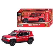 Jeep Renegade Vigili del Fuoco 1:24 Bburago - Modellino