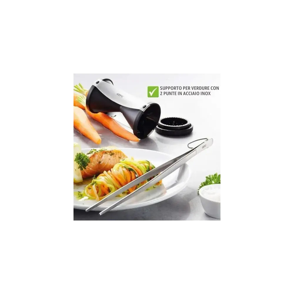 Affettaverdure a Spirale Spirelli Gefu - Acciaio Inox