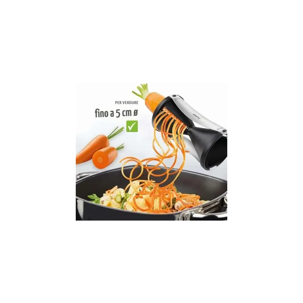 Affettaverdure a Spirale Spirelli Gefu - Acciaio Inox
