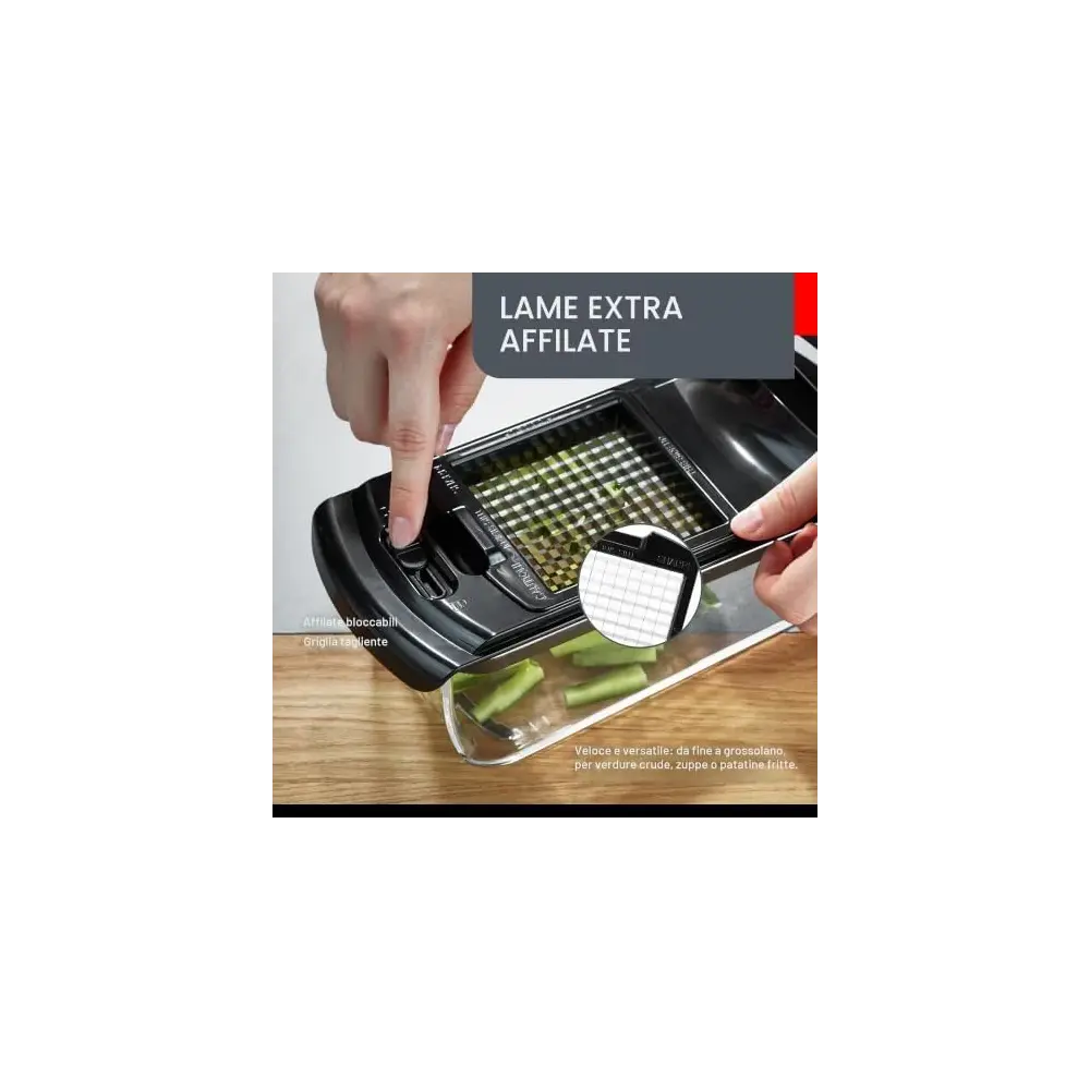 Treppo Tagliaverdure a Cubetti e Bastoncini Gefu - 1L