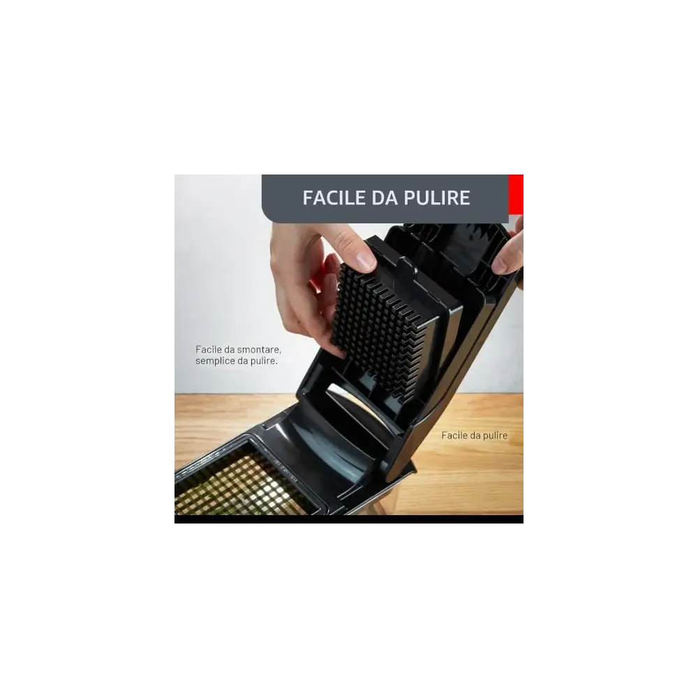 Treppo Tagliaverdure a Cubetti e Bastoncini Gefu - 1L