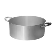 Casseruola in Alluminio 24 cm – 2 manici Pentalux