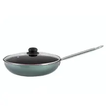 Selvaline Saltapasta 28 cm Alluminio con Coperchio Vetro Pentalux