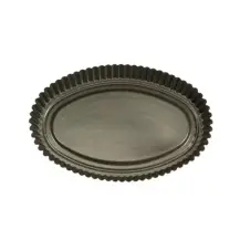 Stampo Crostata Ovale 32x22 cm in Alluminio Antiaderente Vespa