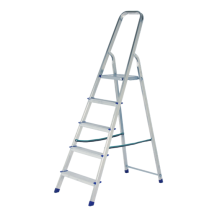 Scala in alluminio 5 gradini