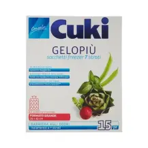 Sacchetti Freezer Gelopiu 7 Strati 29x42 cm 15 pz Cuki