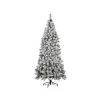 Albero di Natale Kenya Innevato 180 cm Flora
