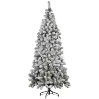 Albero di Natale Kenya Innevato 210 cm Flora