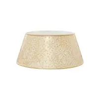Copribase Albero di Natale Stelle Dorato 56 cm Feeric