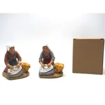 Statuina Presepe Lavandaia 11,5 cm Creare Italia