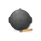 Bistecchiera Doppia Grill rotonda 32 cm Generoso
