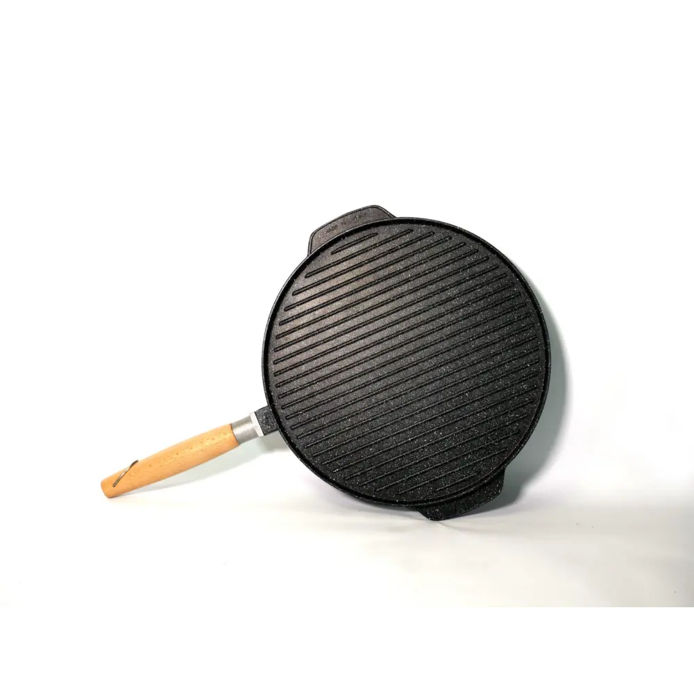 Bistecchiera Doppia Grill rotonda 32 cm Generoso