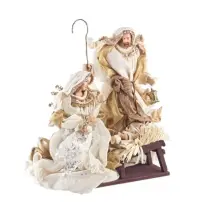 Sacra Famiglia Fastosa Champagne 38 cm Bizzotto