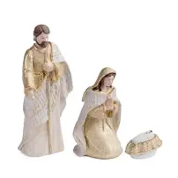 Natività Beryl 3 Figure Oro 17,5 cm Bizzotto