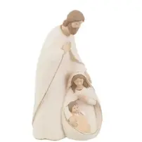 Natività Celestial Bianca 23 cm in Resina Bizzotto