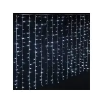 Tenda di Luci 400 LED 2x2 m Bianco Freddo Feeric